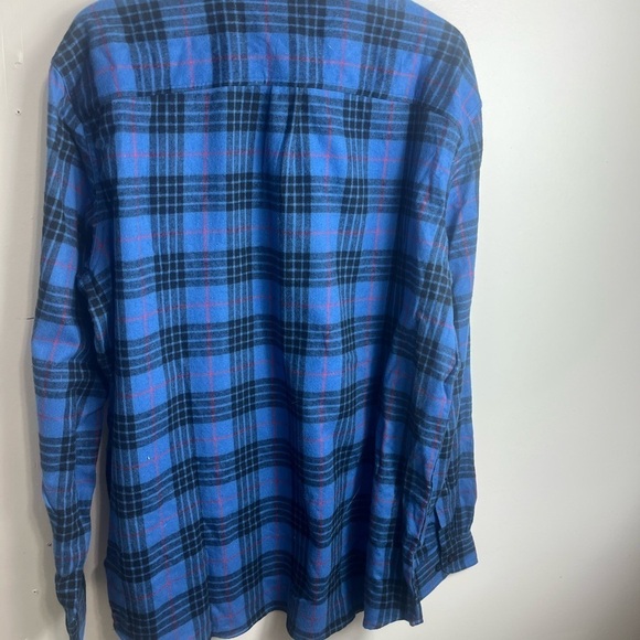 Men's Scotch Plaid Flannel Shirt, Traditional Fit size XL 1769 - Picture 3 of 3